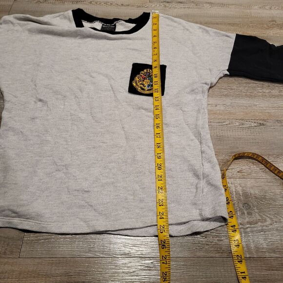 Harry Potter Off Shoulder Long Sleeve Tee Shirt Hogwarts Wizardry Womens Large - Picture 7 of 9